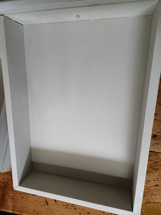 Bureau Louis XV couleur Neige 
