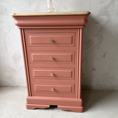 Vente avec paiement en ligne: Chiffonnier 5 tiroirs couleur Koi