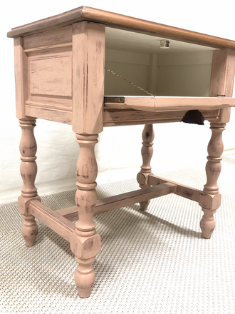 Chevet shabby érable et nude
