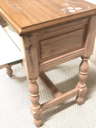 Chevet shabby érable et nude