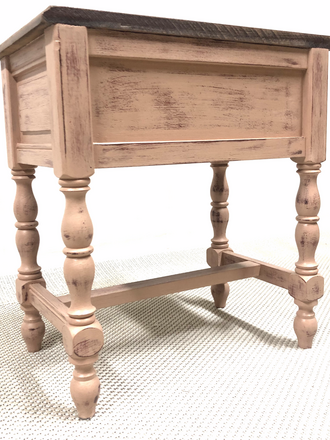 Chevet shabby érable et nude