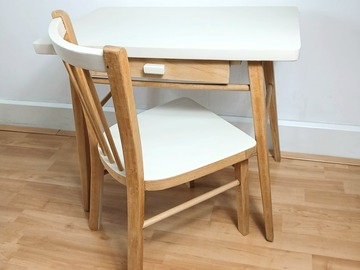 Vente avec paiement en ligne: Ensemble bureau et chaise Baumann