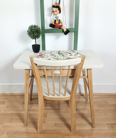 Ensemble bureau et chaise Baumann