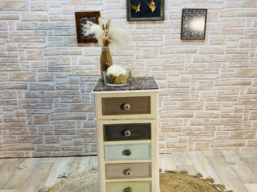 Vente avec paiement en ligne: Chiffonnier 5 tiroirs 