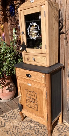 Armoire à pharmacie / vitrine CABINET DE CURIOSITÉS 