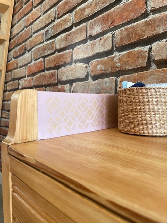 Table de toilette en pichepin