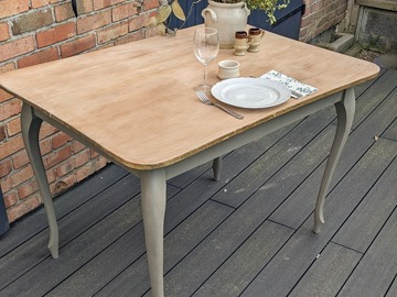 Vente avec paiement en ligne: Table bureau Victoria kaki / olive