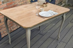 Vente avec paiement en ligne: Table bureau Victoria kaki / olive