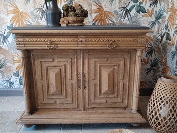 Vente avec paiement en ligne: Buffet en bois naturel 