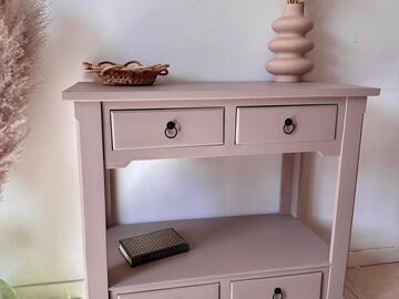 Vente avec paiement en ligne: Augustine. Console taupe clair