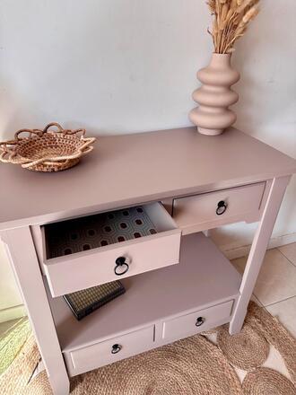 Augustine. Console taupe clair