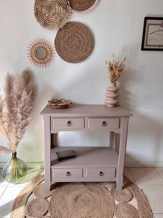 Augustine. Console taupe clair