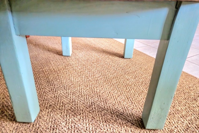 Table basse en chêne 