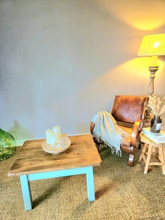 Table basse en chêne 