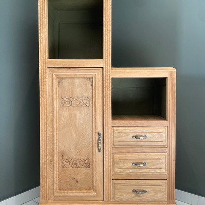 Vente avec paiement en ligne: Commode asymétrique intérieur gris