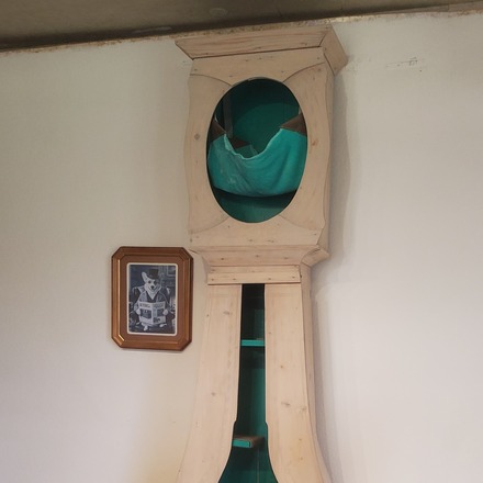 Alibert l'horloge arbre à chat