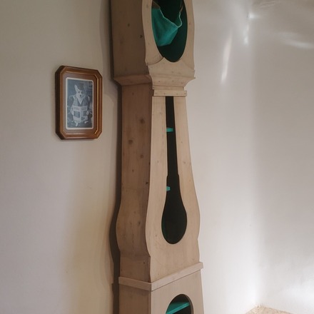 Alibert l'horloge arbre à chat