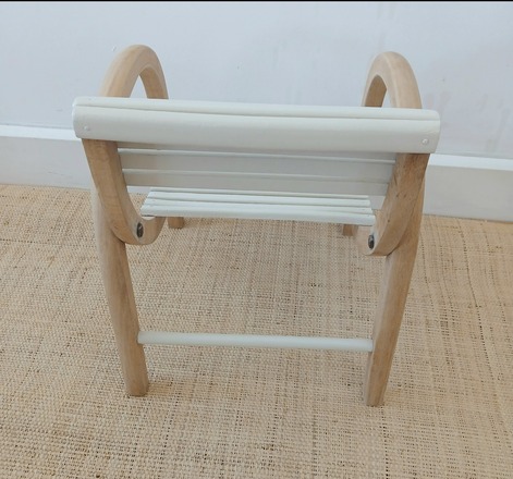 Chaise Baumann en bois courbe 