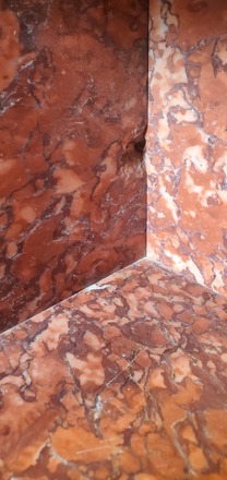  Bureau Raynal art déco chêne massif et marbre