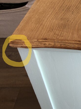 Commode vert d'eau