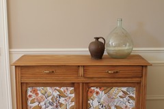 Vente avec paiement en ligne: Buffet vintage fleuri 