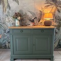 Vente avec paiement en ligne: Grand buffet parisien vert kaki