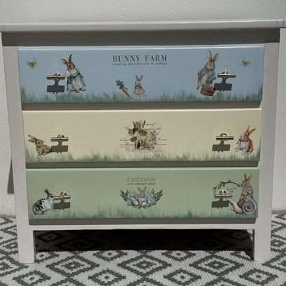 Vente avec paiement en ligne: Commode Style petit lapin