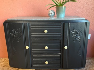 Vente avec paiement en ligne: Buffet style Art Déco Noir