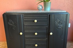 Vente avec paiement en ligne: Buffet style Art Déco Noir