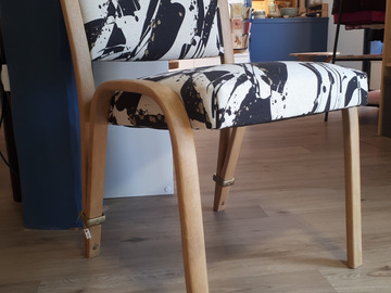 Vente avec paiement en ligne: Chaise Bow Wood - 50's