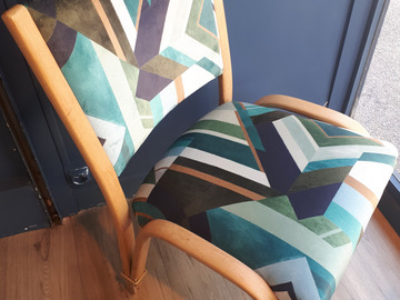 Vente avec paiement en ligne: Chaise Bow Wood - 50's