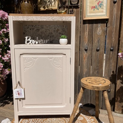 Vente avec paiement en ligne: Confiturier  Art Déco haut/ buffet ou petite armoire 