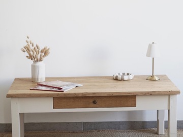 Vente avec paiement en ligne: Table basse en chêne 