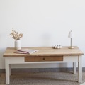 Vente avec paiement en ligne: Table basse en chêne 