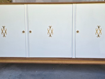Vente avec paiement en ligne: Enfilade vintage couleur craie