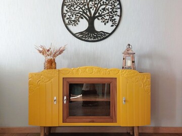 Vente avec paiement en ligne: Buffet bas Jaune Safran 