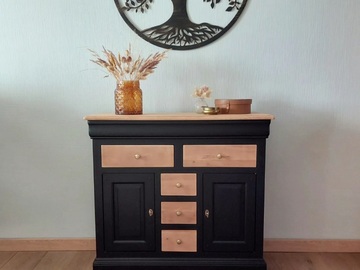 Vente avec paiement en ligne: Commode Bois et Noir