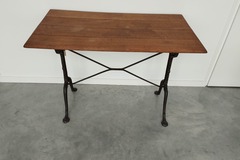 Vente avec paiement en ligne: Table bistrot ancienne