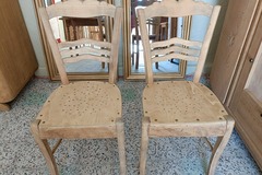 Vente avec paiement en ligne: Duo de Chaises bois