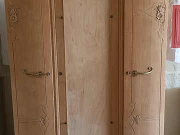 Vente avec paiement en ligne: Armoire chêne massif Art Déco