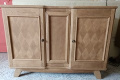 Vente avec paiement en ligne: Buffet en chêne massif et plaquage chêne