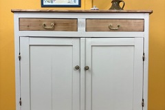 Vente avec paiement en ligne: Buffet bois et écru 