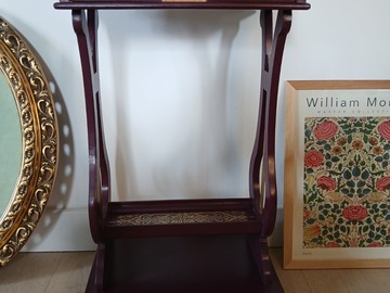 Vente avec paiement en ligne: Euterpe console d'appoint en merisier