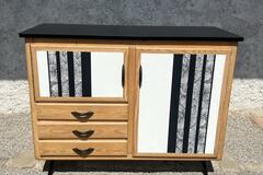 Vente avec paiement en ligne: Mado bois blanc et noir