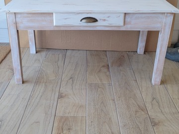 Vente avec paiement en ligne: Table basse effet usé 