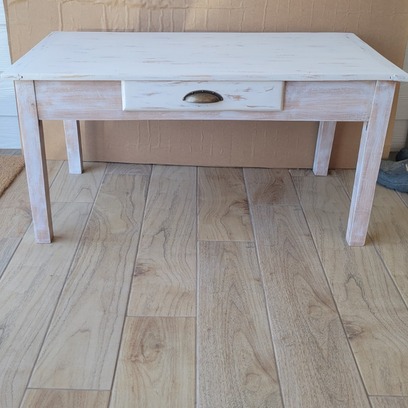 Vente avec paiement en ligne: Table basse effet usé 