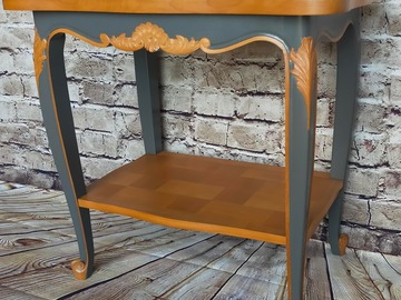 Vente avec paiement en ligne: Table d'appoint grise