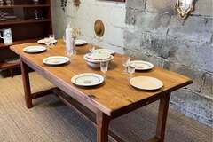 Vente avec paiement en ligne: Table de ferme chêne massif extensible