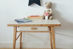 Vente avec paiement en ligne: Bureau Enfant Baumann Vintage Hêtre Pieds Compas