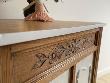 Vente avec paiement en ligne: Confiturier vintage upcyclé ancienne machine à coudre